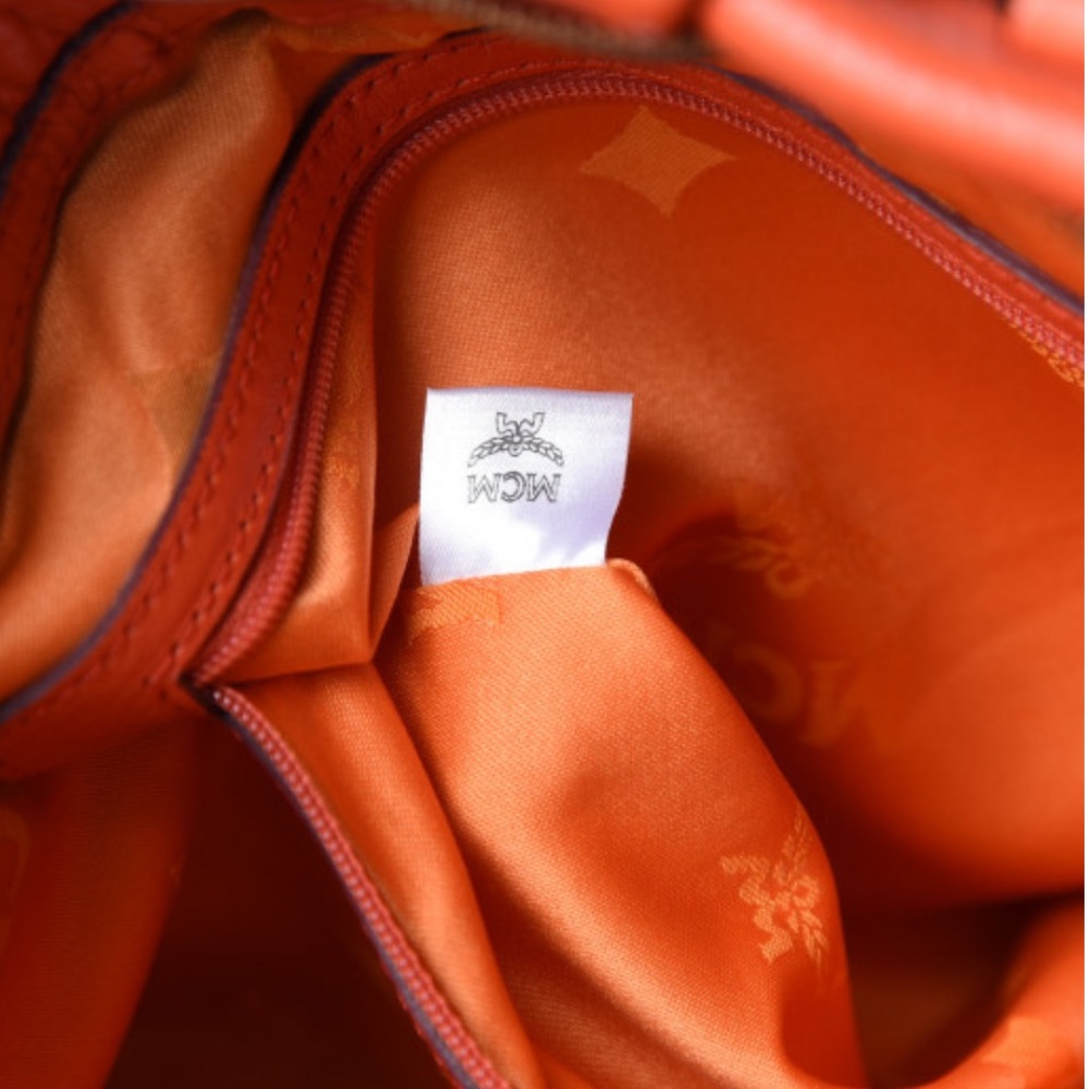 MCM 
Calfskin Ottomar Monogram Tote - Picture 8 of 16